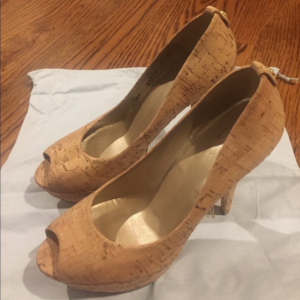 Stuart Weitzman Cork Diplille Platform Pump NWT